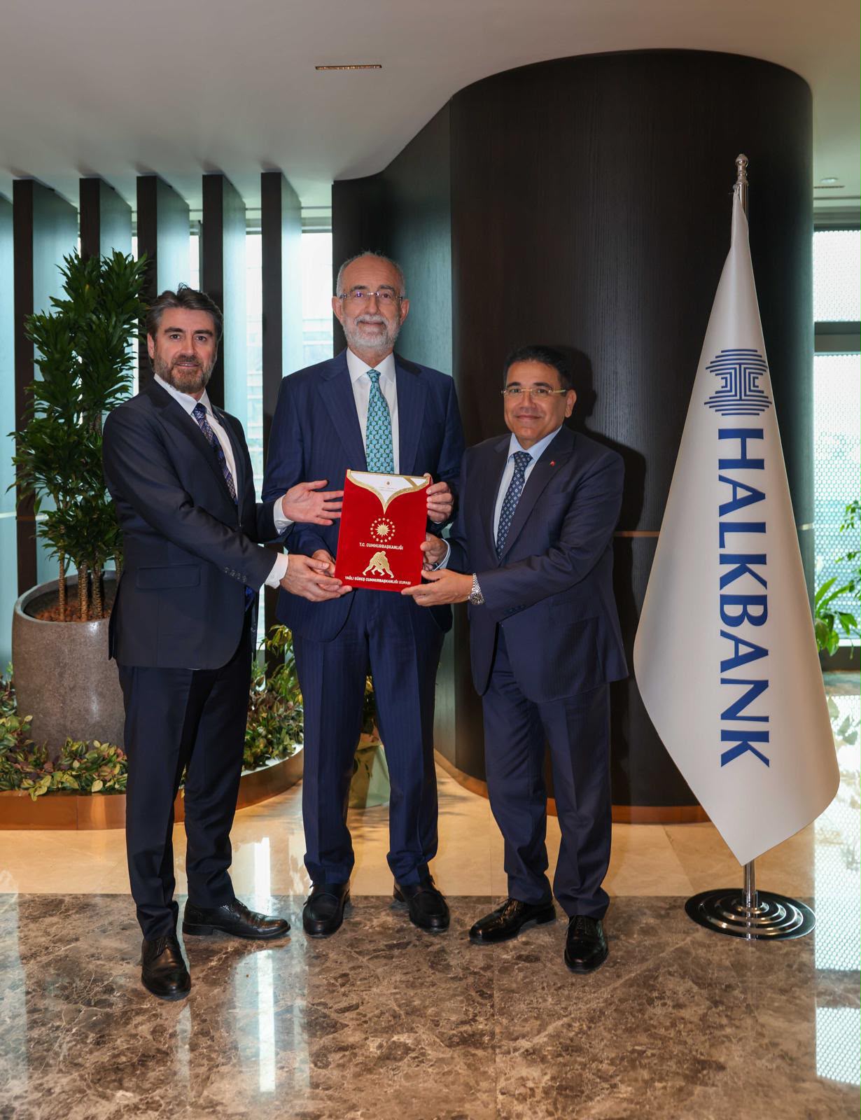 Halkbank Genel Müdürü Sayın Recep Süleyman Özdil’e Ziyaret