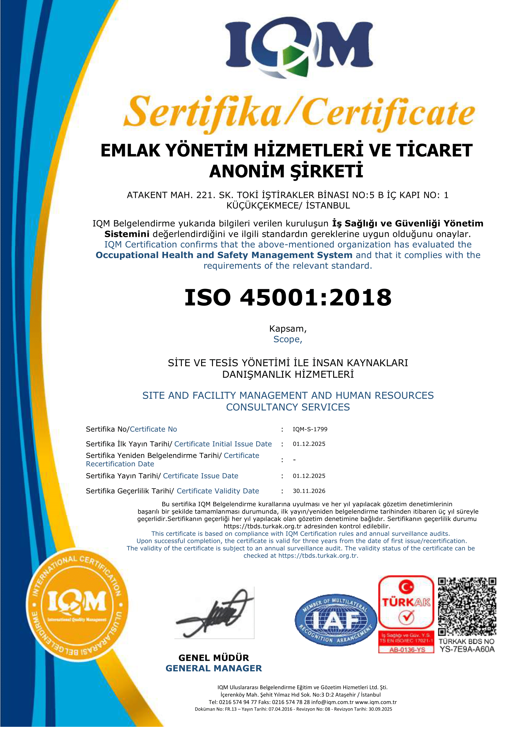 EMLAK YÖNETİM ISO 45001 SERTİFİKASI (1)-1